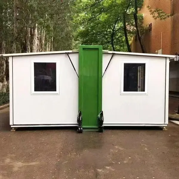 20ft 700 Lebar Rumah Container Dilipat