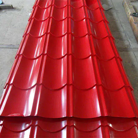 Plat tekanan keluli warna