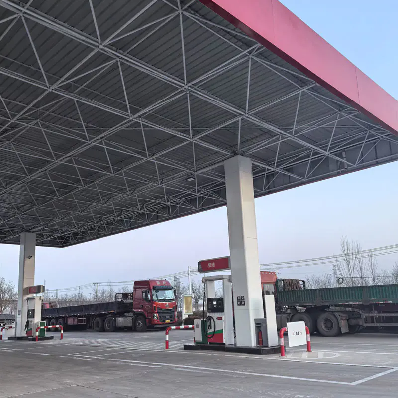 Stesen Gas Minyak Struktur Keluli